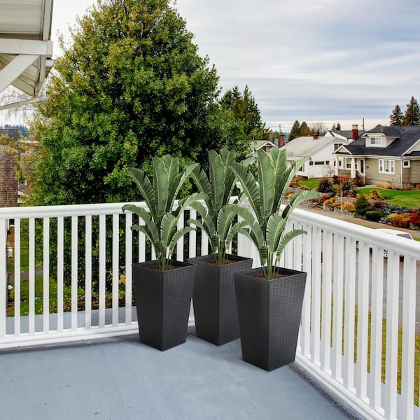 Large Outdoor Planters: A Front Door's Best Friends