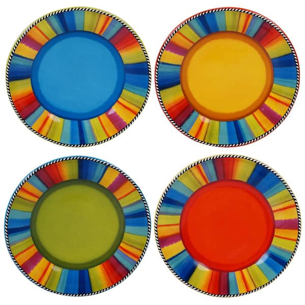 Certified International Sierra 4-Piece Seasonal Multicolored