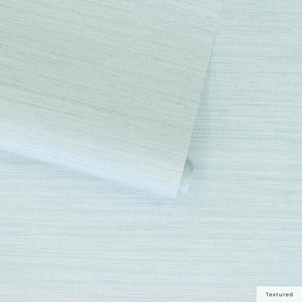 Seaglass Blue Faux Grasscloth Peel and Stick Wallpaper