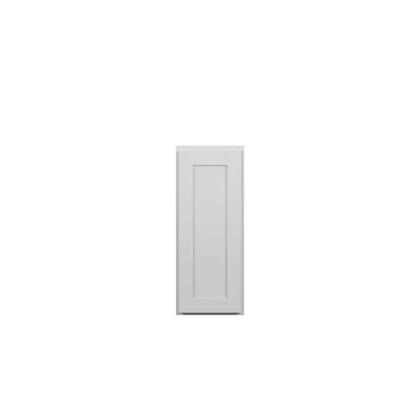 Bedford Shaker 18 in. W x 36 in. H x 12 in. D in Painted White Plywood Assembled Wall Cabinet