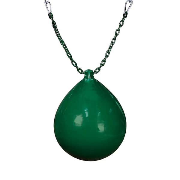 Gorilla Playsets Green Buoy Ball with Chain and Spring Clips