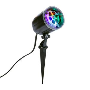 WHIRL-A-MOTION HALLOWEEN LED LIGHT PROJECTOR GREEN WITCH for sale online 