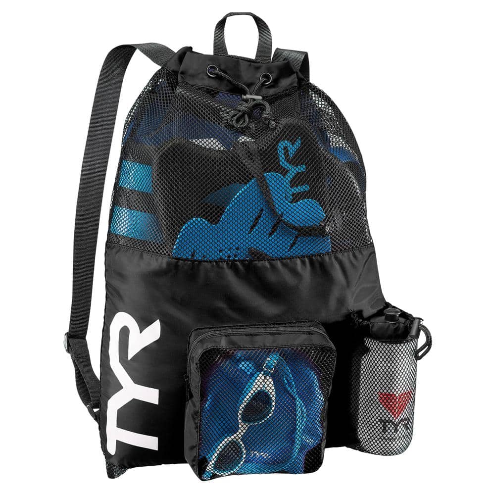 40 L Mesh Swim Backpack Quick Dry Polyester Black 1 Pack price history on PriceWatchPro