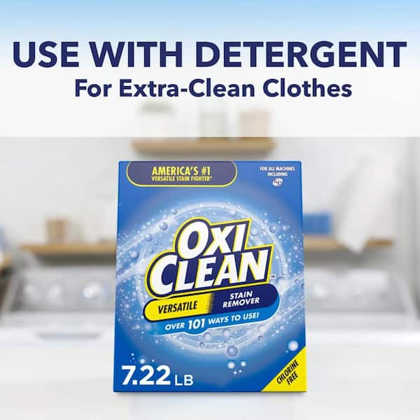 OxiClean Versatile Fabric Stain Remover Powder,7.22 lbs., 2-Pack