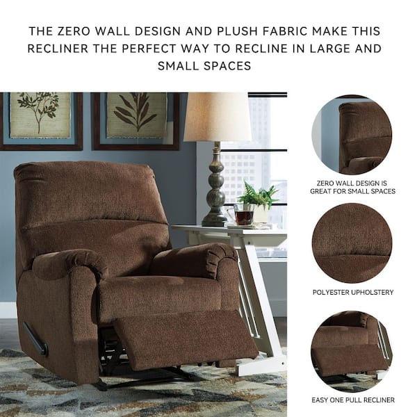 Signature DESIGN BY ASHLEY Nerviano Brown Polyester Standard
