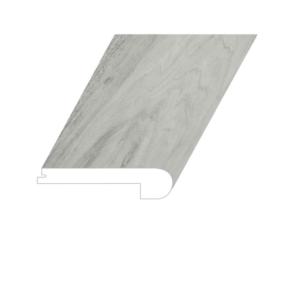 Silva Ashen Bay 1 in. Thick x 4.5 in. Wide x 94.5 in. Length Vinyl Flush Stair Nose Molding price history on PriceWatchPro