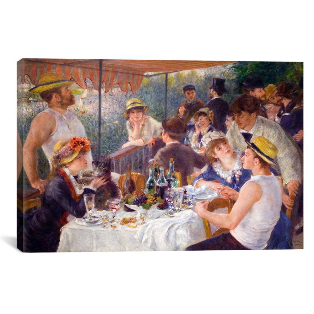 renoir luncheon of the boating party models