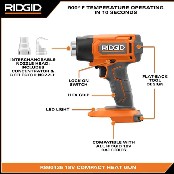 VViViD Model GW1500N Blaze Rapid Heat 1500-Watt Corded Heat Gun (MCF