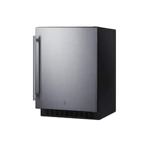 3.1 cu. ft. Mini Fridge in Stainless Steel without Freezer and ADA Compliant