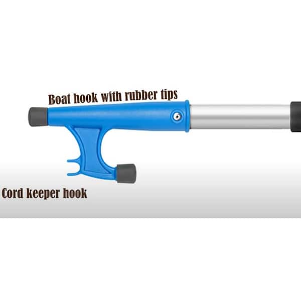 Crooked Creek 48 in. to 72 in. Telescoping Paddle Boat Hook, Blue 50471 -  The Home Depot