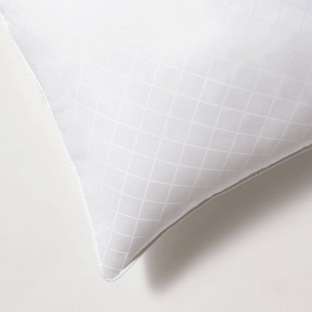 Standard White Diamond Luxe Down-Alternative Pillow