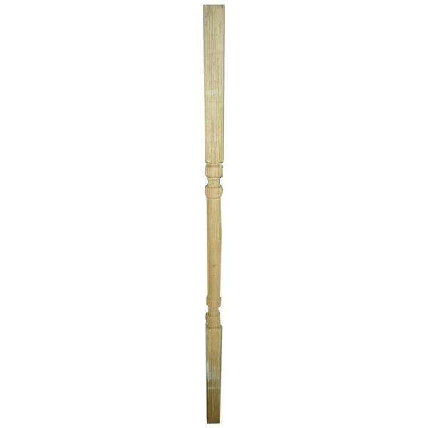 2 in. x 3 in. x 36 in. Wood Pressure-Treated Square Classic Baluster (7 ...