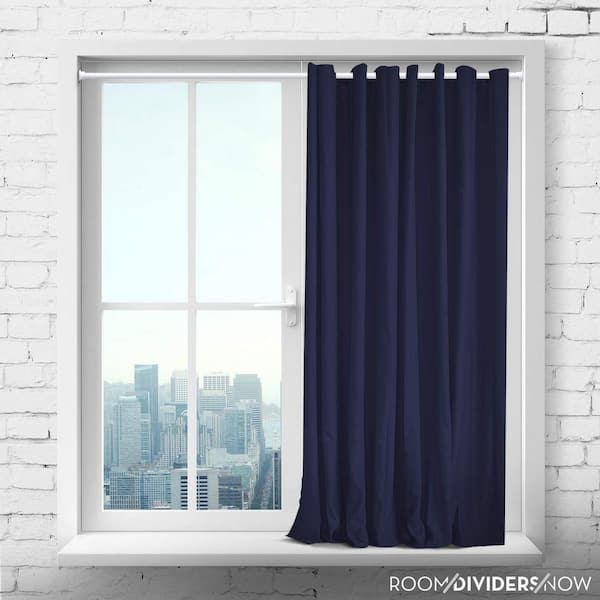 120 In Premium Tension Curtain Rod, Compression Rod Curtain
