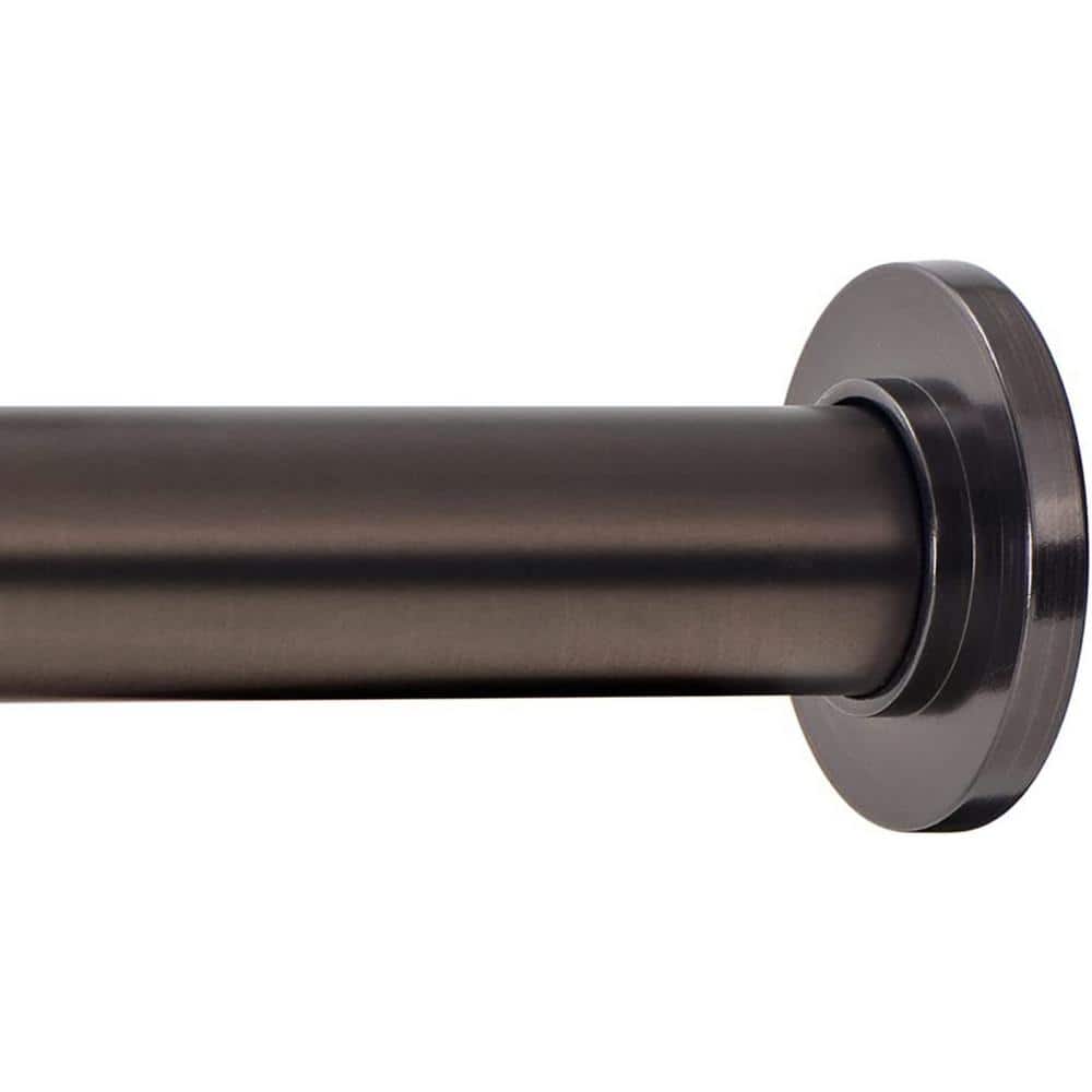 Tension Curtain Rod - Spring Tension Rod for Windows or Shower, 24 to 36 In