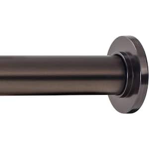 Tension Curtain Rod - Spring Tension Rod for Windows or Shower, 24 to 36 In.. Oil Rubbed Bronze