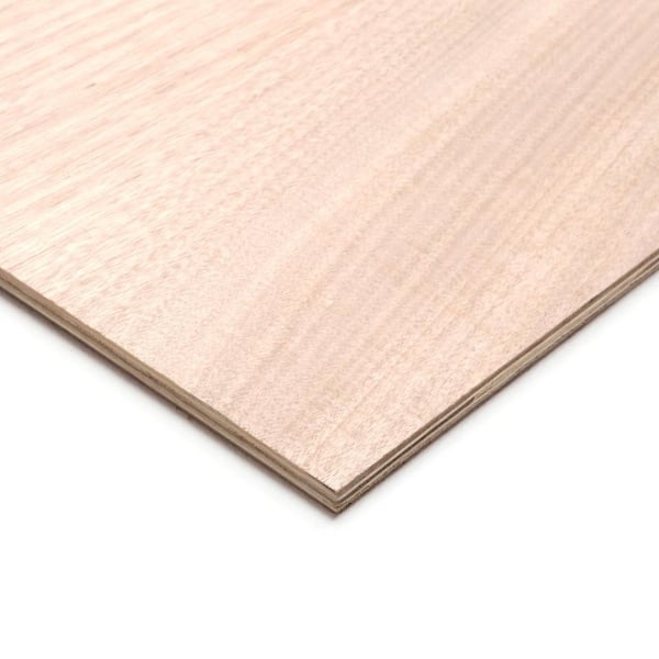 Handprint 1/2 in. x 2 ft. x 2 ft. Gaboon Virola Plywood