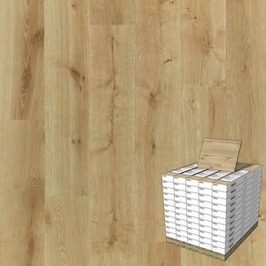 Outlast+ Golden Briar Oak 12 mm T x 7.4 in. W Waterproof Laminate Wood Flooring (1079.7 sqft/pallet)