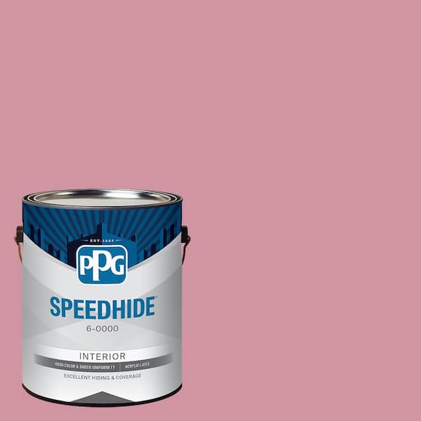 SPEEDHIDE 1 gal. PPG1050-4 Madagascar Pink Satin Interior Paint