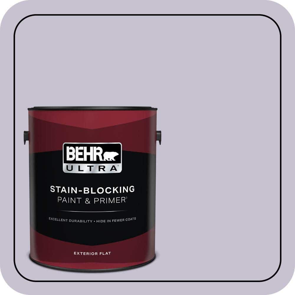 1 gal. #ICC-44 Lavender Bouquet Flat Exterior Paint & Primer price history on PriceWatchPro