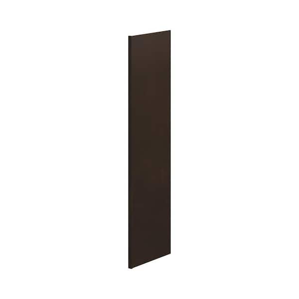 Emerson Cocoa Refridgerator End Panel (24-in. W x 84-in. H x 1.5 in. D)