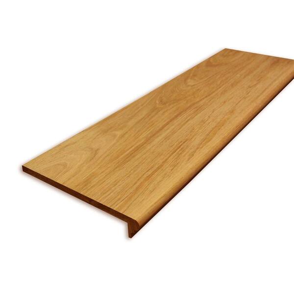 Stairtek 0.625 in. x 11.5 in. x 36 in. Unfinished Brazilian Cherry Retread
