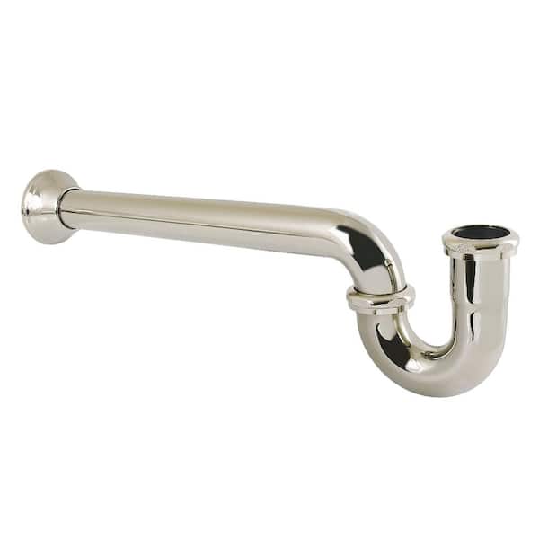Vintage 1-1/2 Inch Decor P-Trap in Polished Nickel
