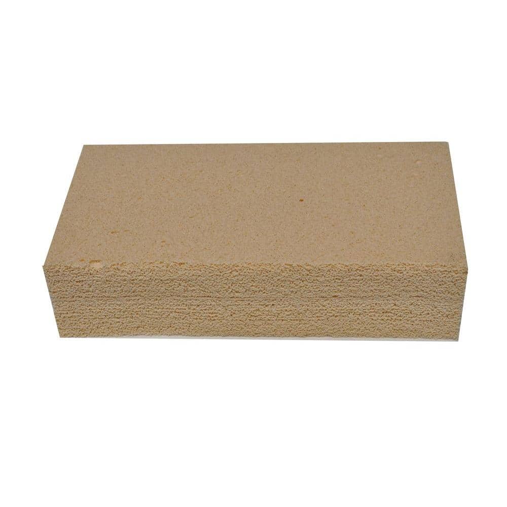 QEP 7 in. x 5.5 in. x 2 in. Microfiber Polishing Sponge for Grouting,  Cleaning and Washing 70010 - The Home Depot