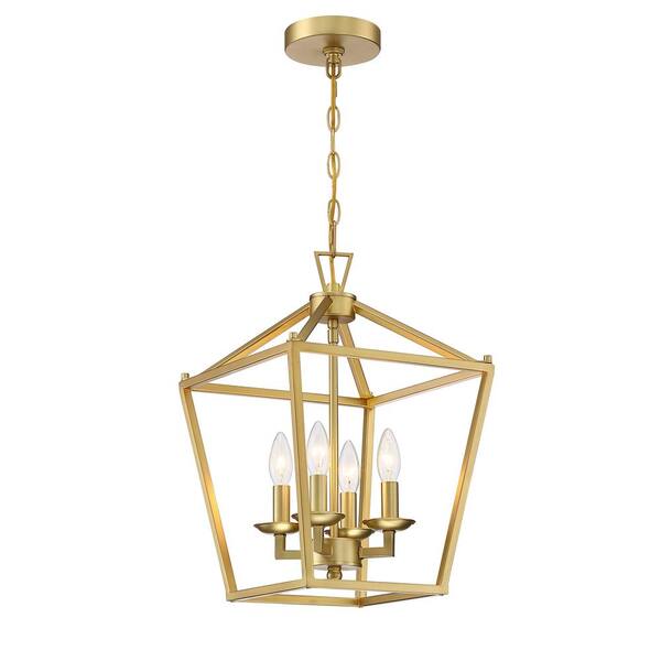 antique gold lantern pendant