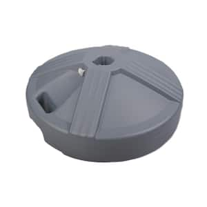 US Weight Fillable Umbrella Base Designed to be Used with a Patio Table in Grey