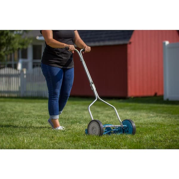 Reviews for Great States Corporation 14 in. 4-Blade Manual Walk Behind Reel  Lawn Mower