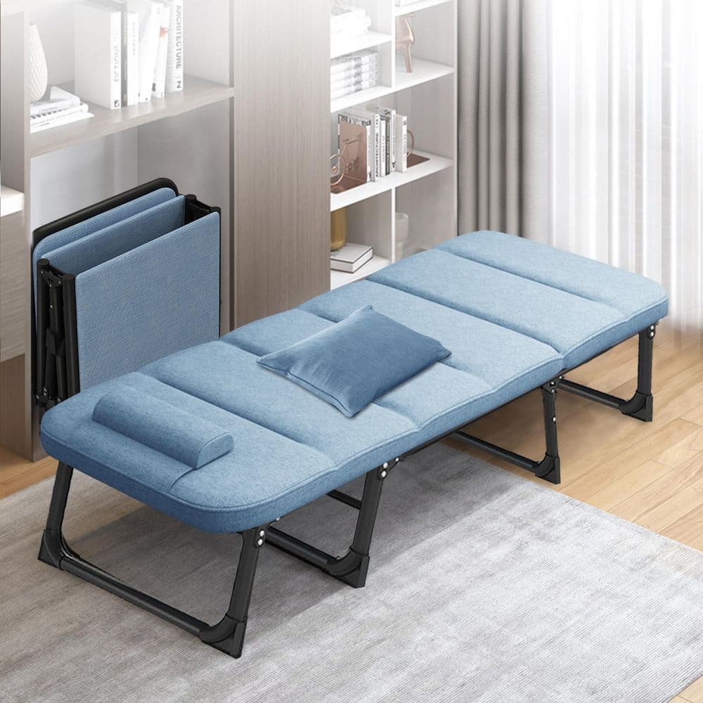 Buy Sleeping Cots For Adults, Blue 6Fold Folding Chaise Lounge Chairs