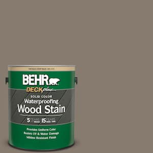 1 gal. #SC-159 Boot Hill Grey Solid Color Waterproofing Exterior Wood Stain