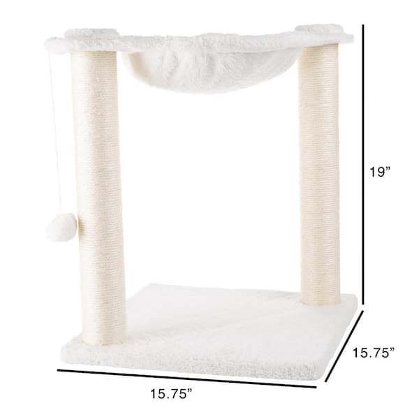 Petmaker Cat Hammock And Scratching Post Hw3210116 The Home Depot