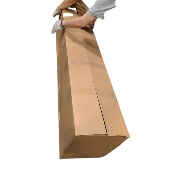 cadeninc 5 in. x 8 ft. White Vinyl Routed Fence Corner Post Set, Caps Included