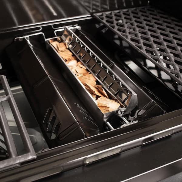 Bush Oven Cooker Grill Pan With Rack & Detachable Handle