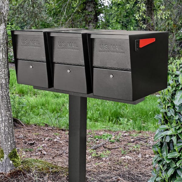  Mail Boss 7143 Box Spreader Bar Tres Buzón Placa Adaptadora,  Bronce : Herramientas y Mejoras del Hogar
