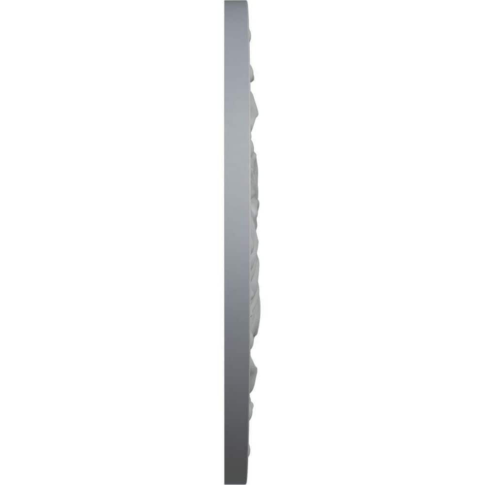 Primed Polyurethane Acanthus Leaf Ceiling Medallion, 20.5"