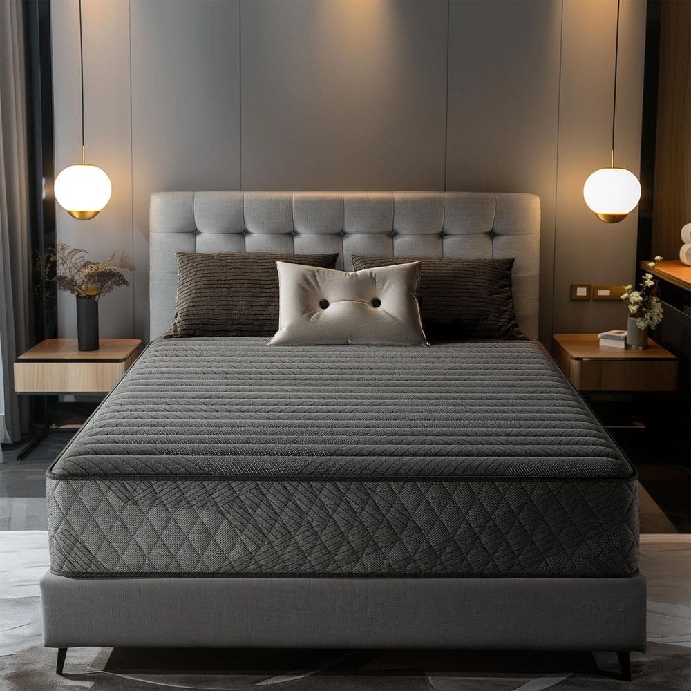 LIBORIA Cooling Breathable Twin XL Medium Hybrid Memory Foam