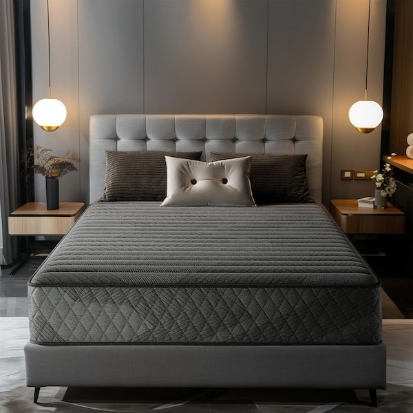 LIBORIA Cooling Breathable Twin XL Medium Hybrid Memory Foam 8 in. Bed-in-a-Box Mattress