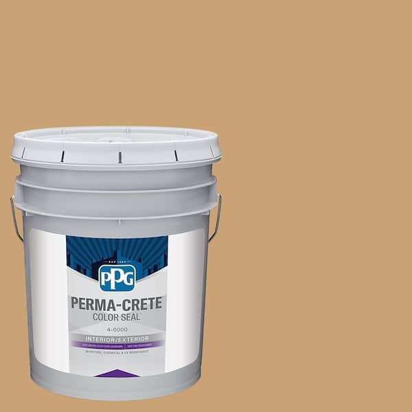 Perma-Crete Color Seal 5 gal. PPG1088-5 Outback Satin Interior/Exterior Concrete Stain