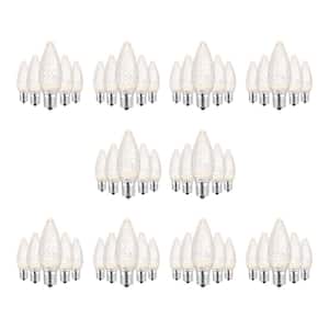 C9 Warm White LED Shatterproof Replacement Bulbs (50-Pack)