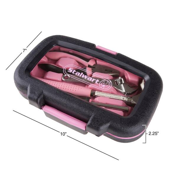 KING Complete Home Pink Tool Kit with Bag (24-Piece) 3111-0 - The Home Depot