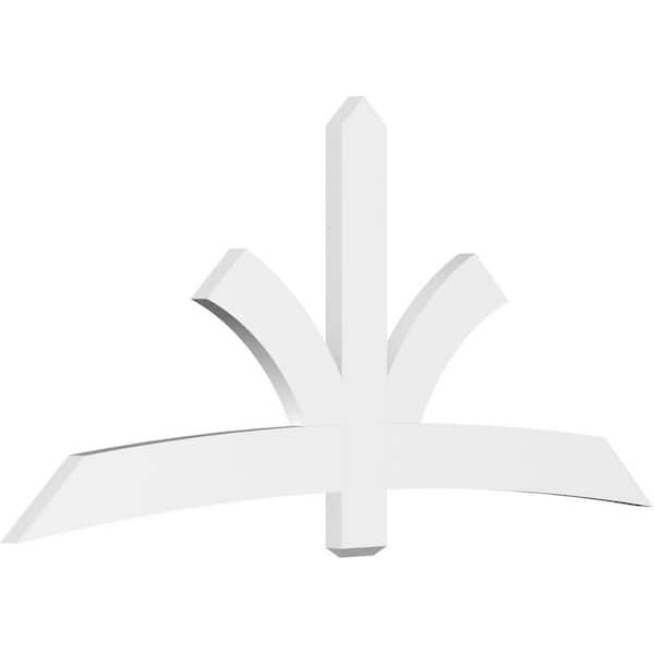 Ekena Millwork Davenport 84 in. W x 38.5 in. H x 2 in. D Signature Polyurethane Bracket