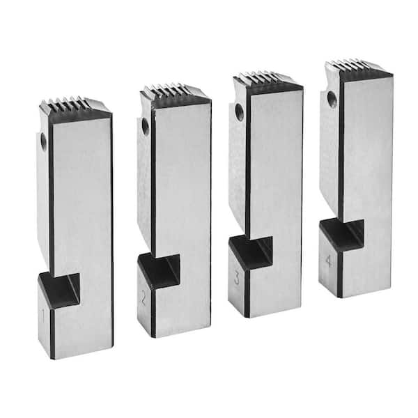 Threading Machine Dies, 1 in.-2 in. NPT Pipe Dies, Right-Handed HSS Pipe Threading Dies Sets (4-Piece)