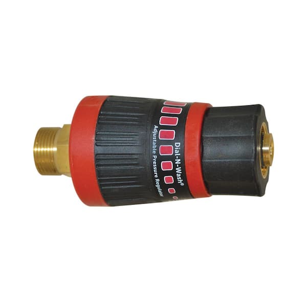 Simpson DialNWash Adjustable Pressure Regulator with M22 Connections for Cold Water 4500 PSI