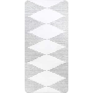 Diamond Stripes Anti Fatigue Kitchen or Laundry Room Light Grey 18 in. x 30 in. Indoor Comfort Mat