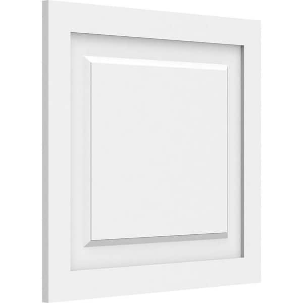 Ekena Millwork 32"W x 18"H x 5/8"P Legacy Raised Panel Decorative Wall Panel