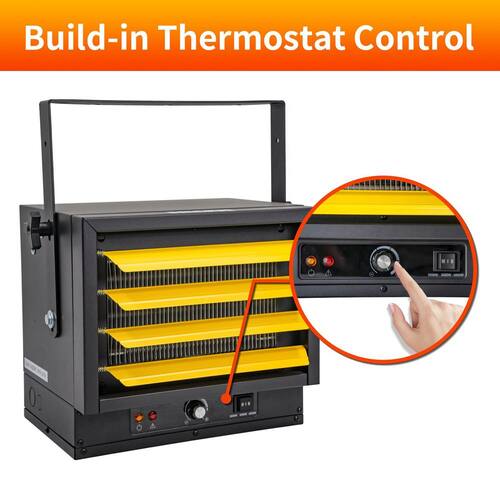 5000 W Electric Wall/Ceiling Mounted Forced Air