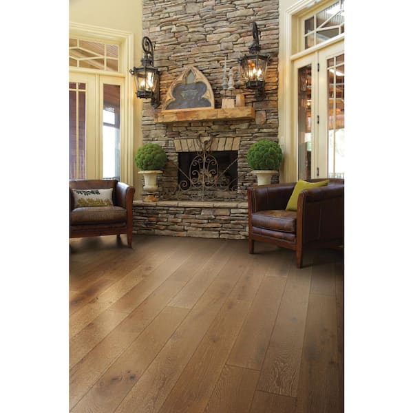 Richmond Oak Harvest 7/8 in. T x 2 in. W x 78 in. L Threshold Molding