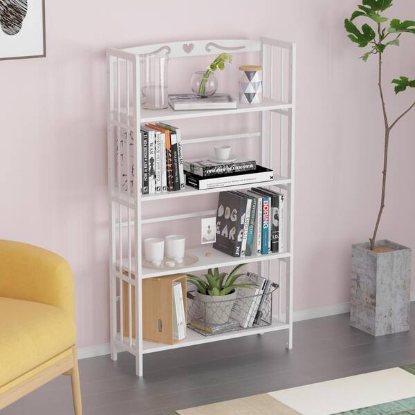SogesHome Bamboo 4 Tier Bookcase Multi-Functional Book Shelf Storage Rack Plants Stand Display Shelf,NSDUS-KS-HSJ-02 SogesHome Bamboo 4 Tier Bookcase Multi-Functional Book Shelf Storage Rack Plants Stand Display Shelf,NSDUS-KS-HSJ-02